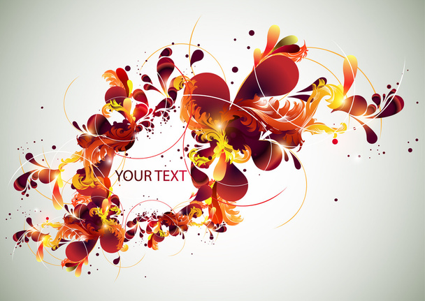 Abstract retro banner. - Vector, Image