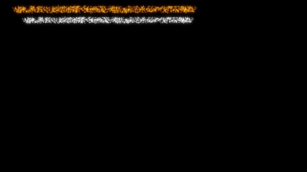 Cuadro de partículas brillo animación gráficos de movimiento - Metraje, vídeo