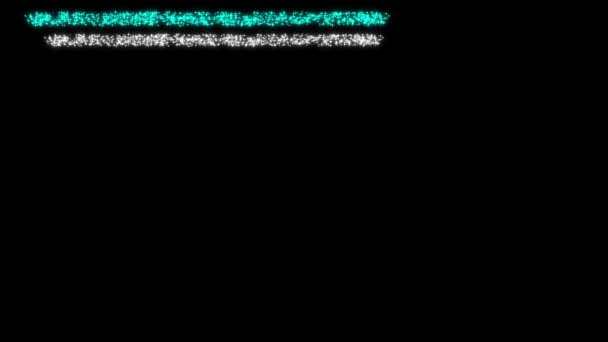 Cuadro de partículas brillo animación gráficos de movimiento - Imágenes, Vídeo