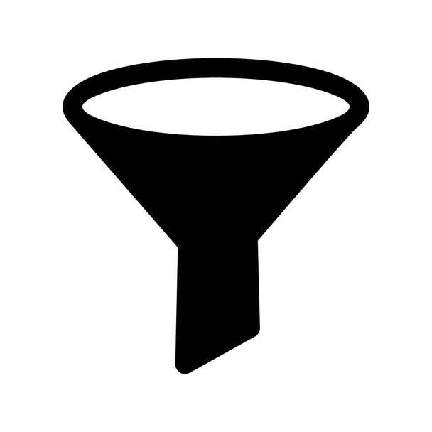  Filtre Glyphe Icône vectorielle Desig - Vecteur, image