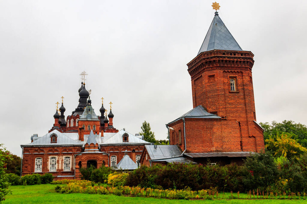 Shamordino Convent (Convent of St. Ambrose and Our Lady of Kazan) is a stauropegial Russian Orthodox convent in village of Shamordino, Kaluga Oblast, Russia - Photo, Image
