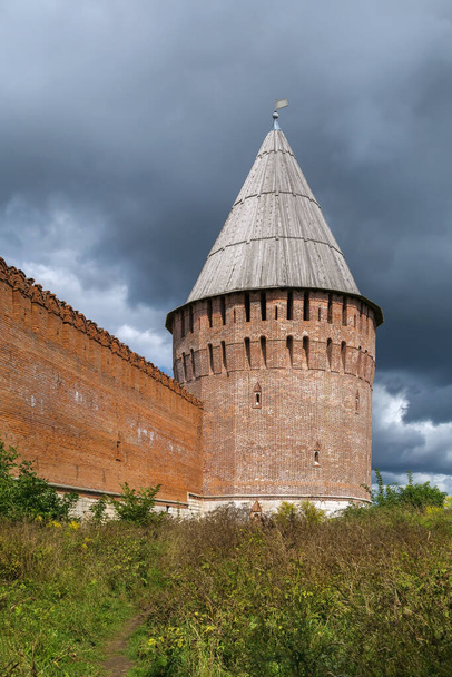 Veselukha Tower and  fortress wall in Smolensk, Russia - Fotografie, Obrázek