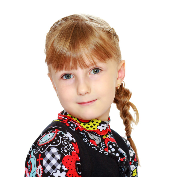 Portrait of a cute young girl - Фото, изображение