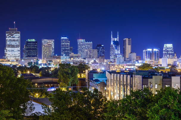 Nashville, Tennessee Skyline - Valokuva, kuva
