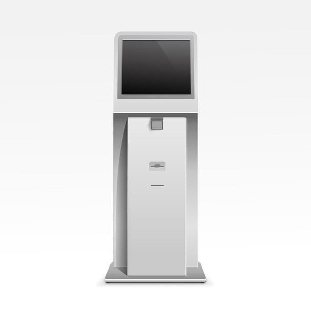 Information Display Monitor Terminal Stand - Vector, Image