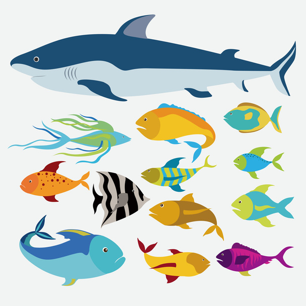 魚のデザイン - ベクター画像