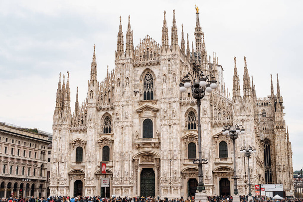 Majestueuse cathédrale de Duomo. Italie, Milan - Photo, image