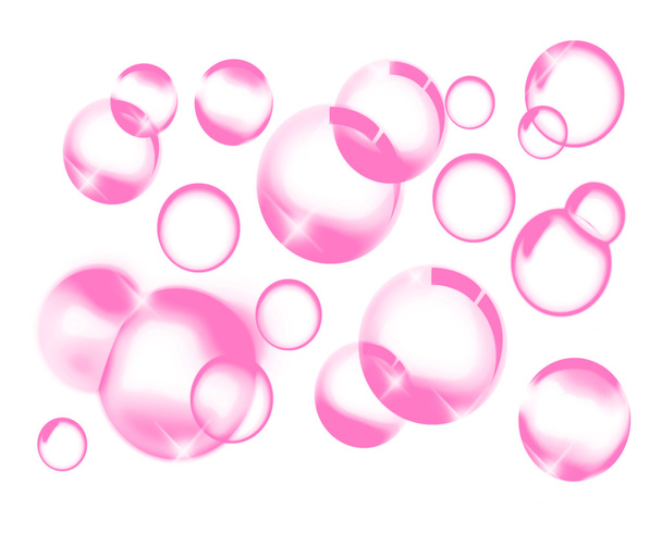 Transparent soap bubble background - Foto, immagini