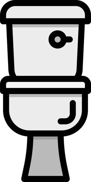 cuarto de baño humanpictos icono del baño - Vector, Imagen
