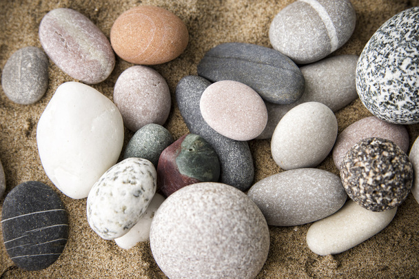 Background rocks and sand closeup - Foto, Imagen
