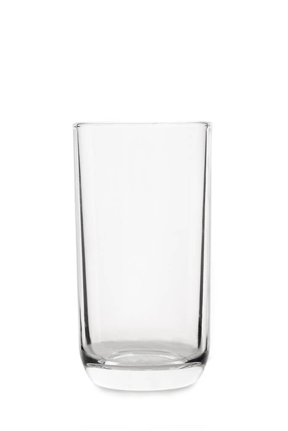 Empty glass Isolated on white background - Photo, Image