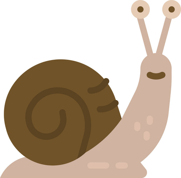 икона животного мира в плоском стиле - Вектор,изображение