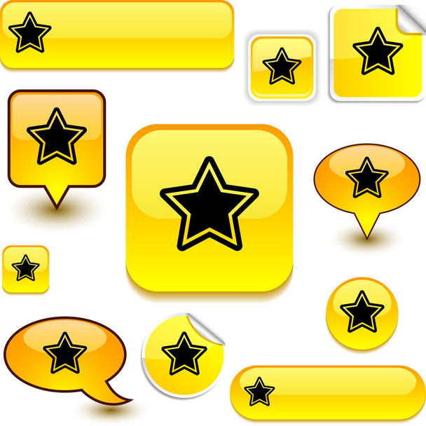 Star signs. - Vetor, Imagem