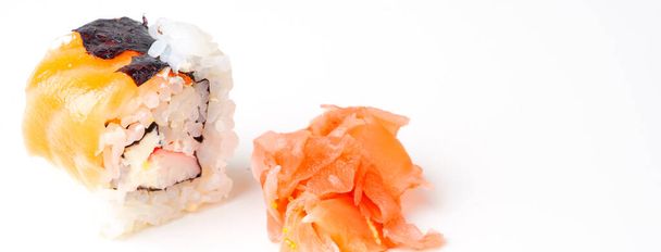 sushi na bílé - Fotografie, Obrázek