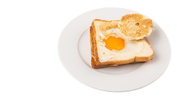 Яйцо в корзине
 - Фото, изображение
