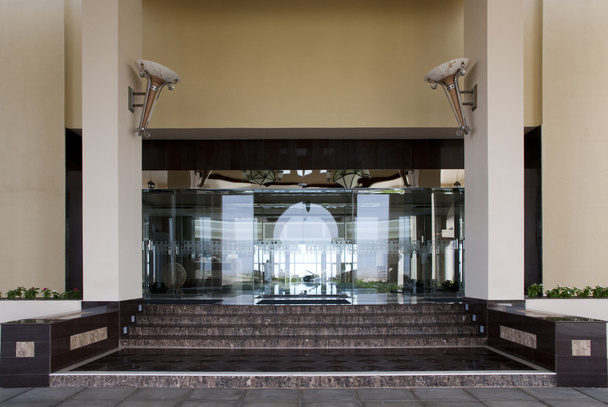 Entrance to the arabic hotel - Photo, Image