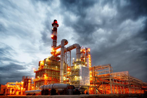Oil and Gas Processing Plant - Photo, Image
