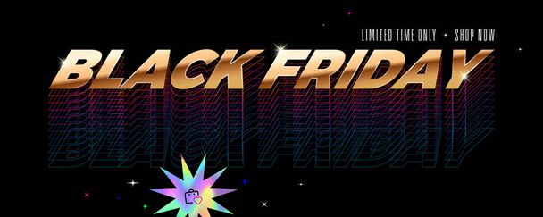 black friday sale banner - Vecteur, image