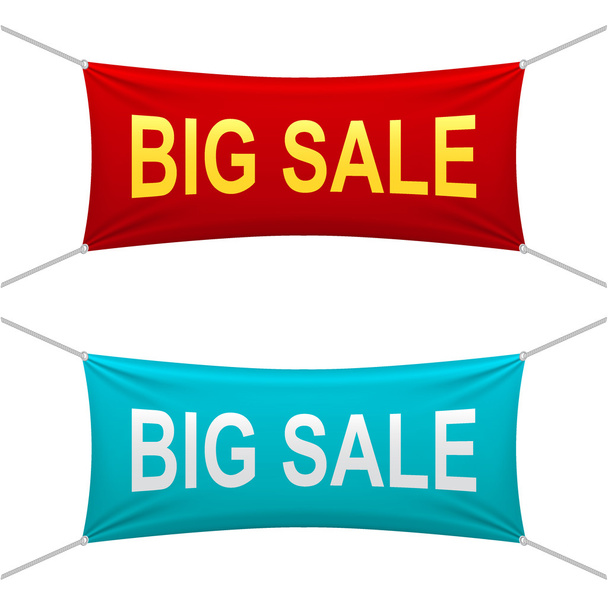 Big sale banners - Vector, Image