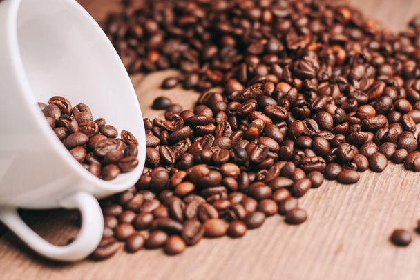 a cup of coffee freshly brewed beverage caffeine pattern - Fotó, kép