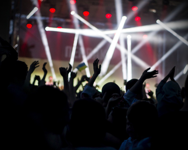 Фото молодих людей, які розважаються на рок-концерті, активний спосіб життя
 - Фото, зображення