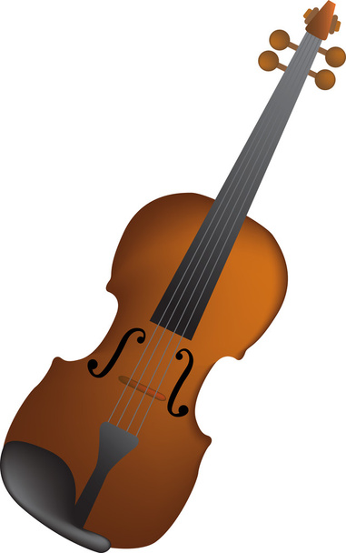 Violin illustration - Wektor, obraz