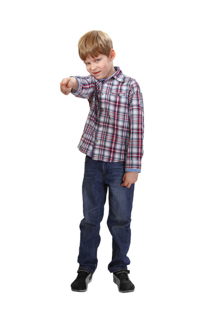 Хлопчик вказівний палець
 - Фото, зображення