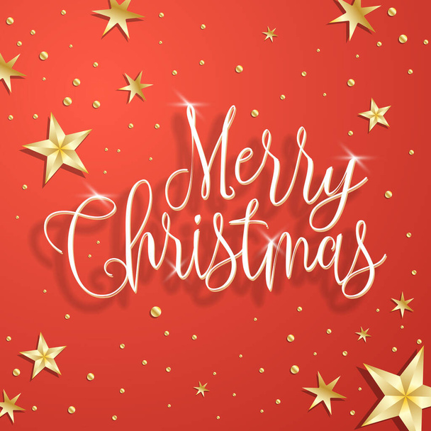 Christmas greeting card - Вектор,изображение