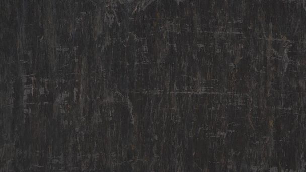 Donkergrijs antraciet zwart gekrast beschadigd leisteen / leisteen natuursteen beton textuur achtergrond - Foto, afbeelding