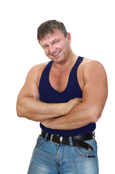 silný svalnatý muž - Fotografie, Obrázek