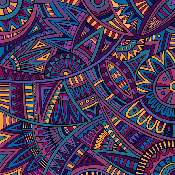 Abstract vector tribal ethnic background pattern - Vector, Image