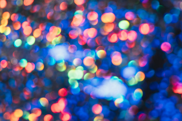 bokeh light background colorful sparkles circles - Fotografie, Obrázek