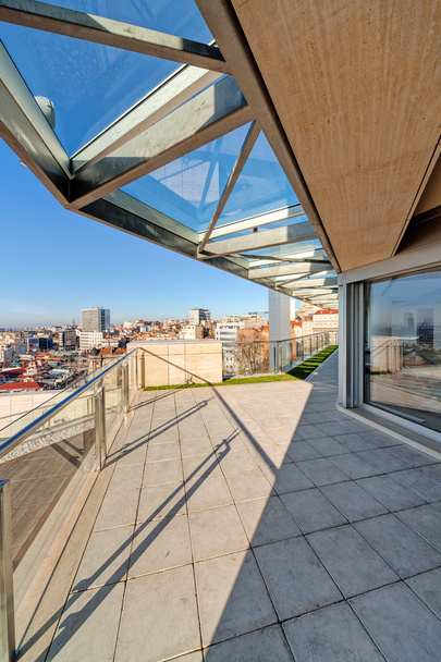 Modern building terrace - Foto, imagen