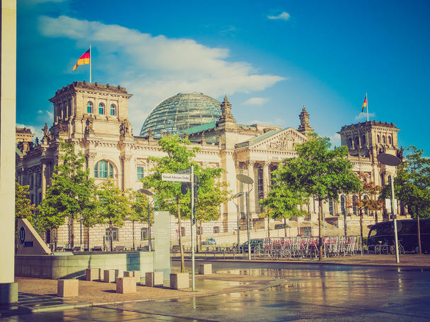 Бранденбурзькі ворота Берлін ретро - Фото, зображення