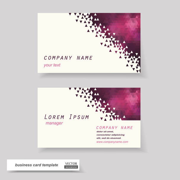 Business cards set - Vector, Image