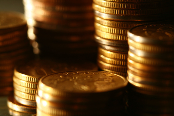 Golden coins - Фото, изображение