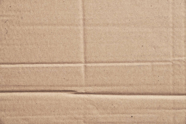 Rusztikus barna karton. Kartondoboz durva szerkezete - Fotó, kép
