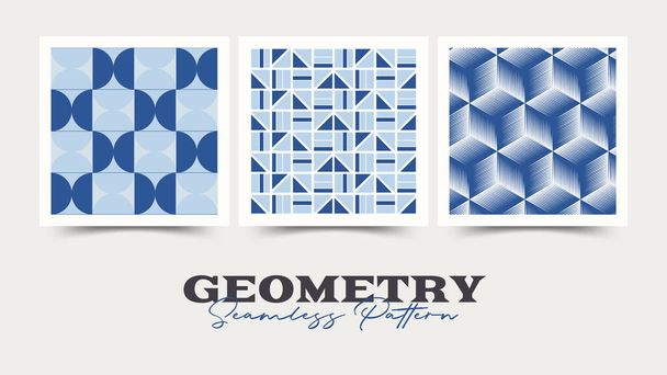 Geometry seamless pattern. Vector illustration. - Vector, Image