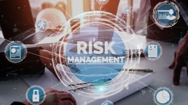 Risk Management and Assessment for Business Conceptual - Footage, Video