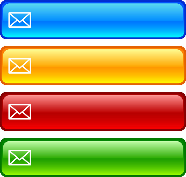 Mail buttons. - Vector, afbeelding