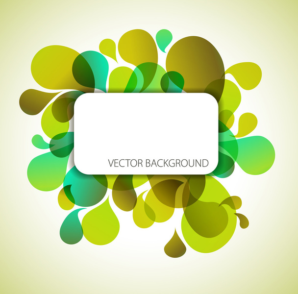 Abstract green background - Vector, imagen