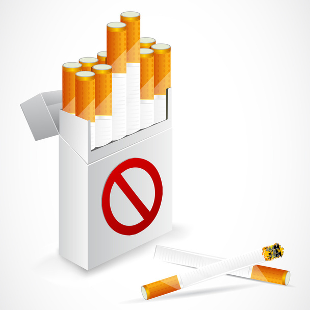 Zigarettenschachtel - Vektor, Bild