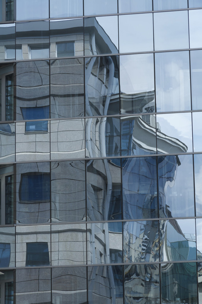 Reflex in building windows - Photo, Image