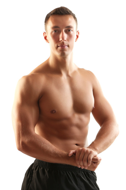 Handsome muscle young man - Fotoğraf, Görsel