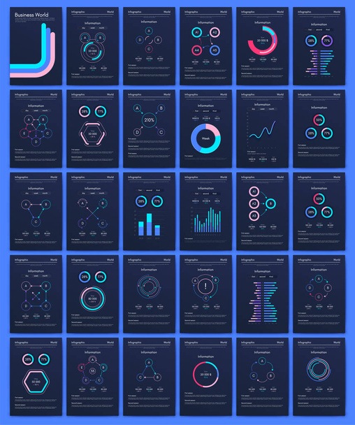 Vector graphics infographics with mobile phone. Template for creating mobile applications, workflow layout, diagram, banner, web design, business reports. Stock vector - Vettoriali, immagini