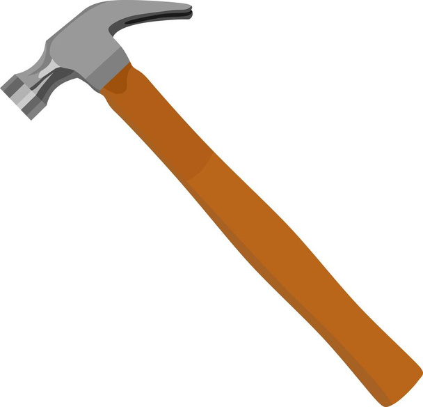 Hammer Tool Vector Illustration - Διάνυσμα, εικόνα