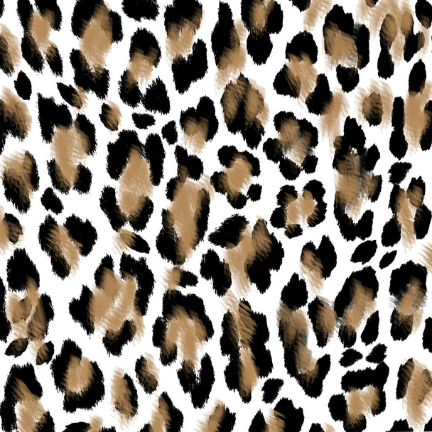 Hayvan baskısı, leopar dokusu arkaplanı - Fotoğraf, Görsel