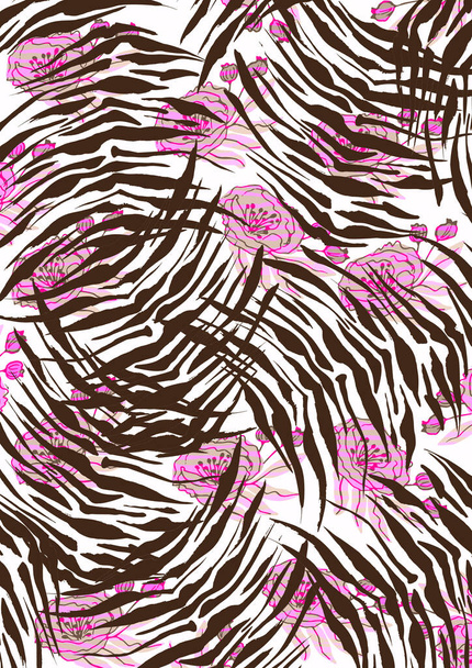 Impression animale, fond de texture léopard
 - Photo, image