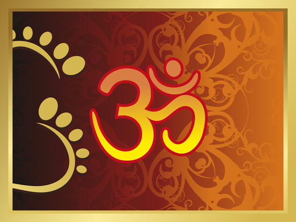 Holy background for ramnavami - Vector, Image