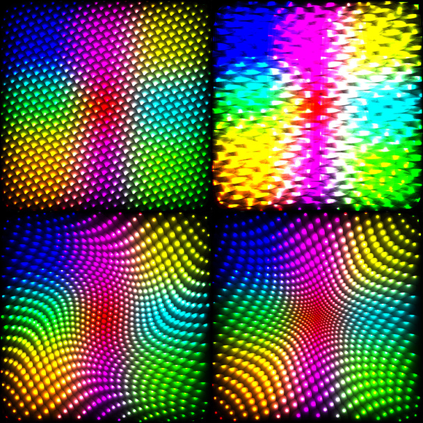 set Espectro abstracto fondo oscuro destellos de color. con espacio para tu texto
. - Foto, imagen